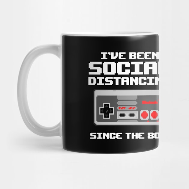 I've Been Social Distancing Since the 80s by cecatto1994